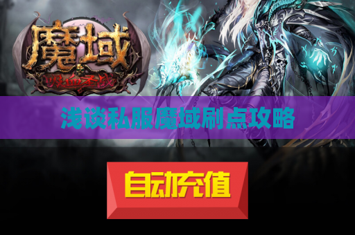 浅谈私服魔域刷点攻略