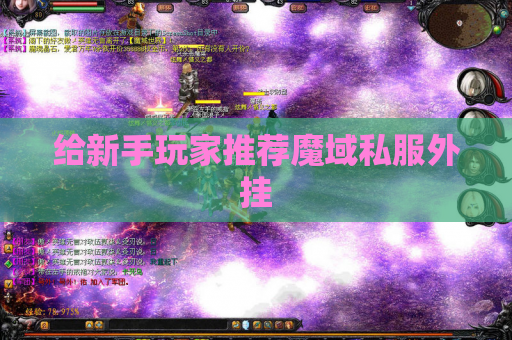 给新手玩家推荐魔域私服外挂
