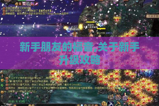新手朋友的福音,关于新手升级攻略 新手朋友的福音,关于新手升级攻略