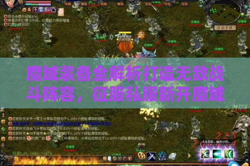 魔域装备全解析打造无敌战斗阵容，征服私服新开魔域发布网！
