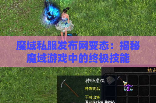魔域私服发布网变态：揭秘魔域游戏中的终极技能