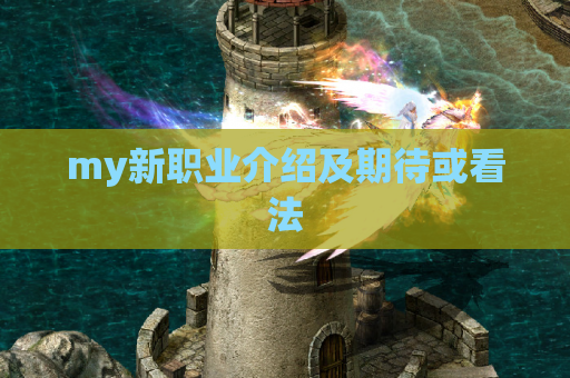 my新职业介绍及期待或看法 my新职业介绍及期待或看法